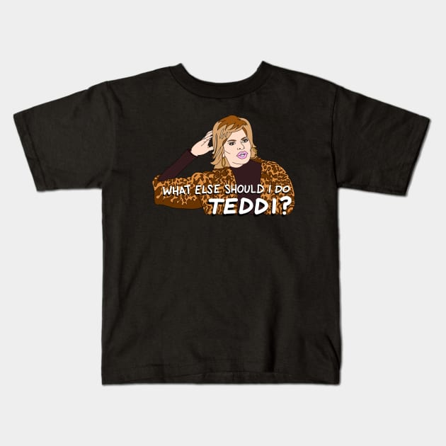 What Else Should Rinna do, TEDDI? Kids T-Shirt by thecompassrose